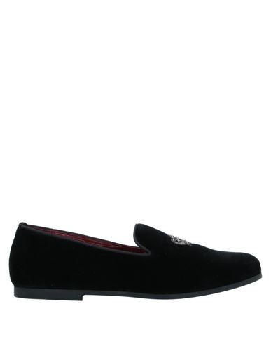 Shop Dolce & Gabbana Toddler Boy Loafers Black Size 9.5c Textile Fibers