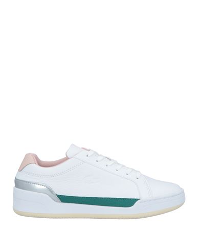 Lacoste Woman Sneakers White Size 6 Leather