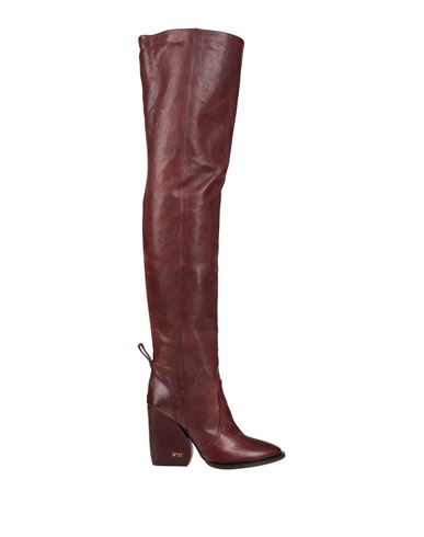 N°21 Woman Boot Dark Brown Size 8 Leather