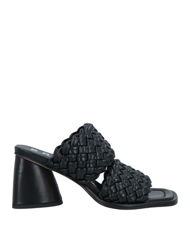Shop Bruglia Woman Sandals Black Size 4.5 Leather