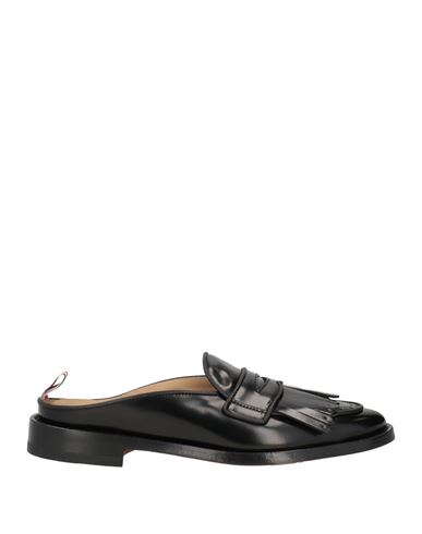 Thom Browne Woman Mules & Clogs Black Size 8 Leather