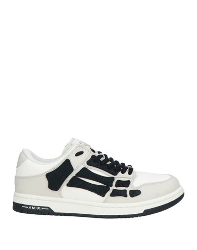 Amiri Man Sneakers Cream Size 9 Leather In White
