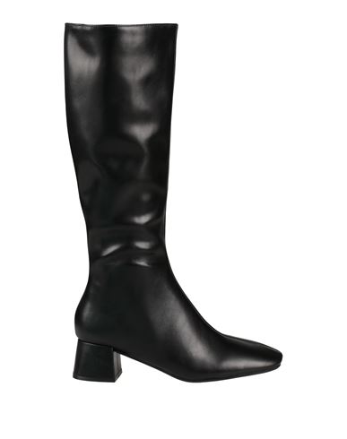 Francesco Milano Woman Boot Black Size 7 Leather