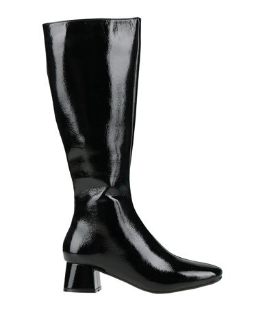 Francesco Milano Woman Boot Black Size 8 Leather