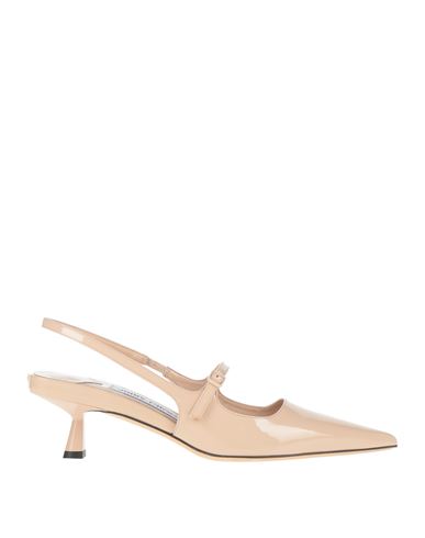 Jimmy Choo Didi 45 Pointed Pumps In Patent Leather In Pink
