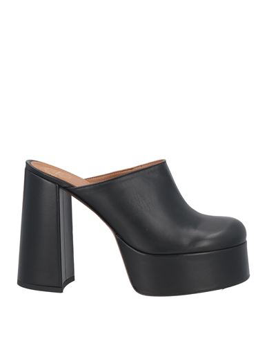Atp Atelier Woman Mules & Clogs Black Size 11 Leather