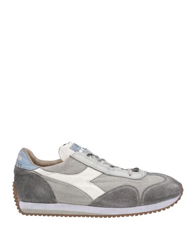 Diadora Heritage Man Sneakers Grey Size 11 Textile Fibers, Leather