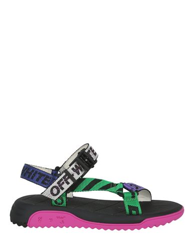 OFF-WHITE OFF-WHITE NEW TREK SANDALS WOMAN SANDALS MULTICOLORED SIZE 8 POLYESTER