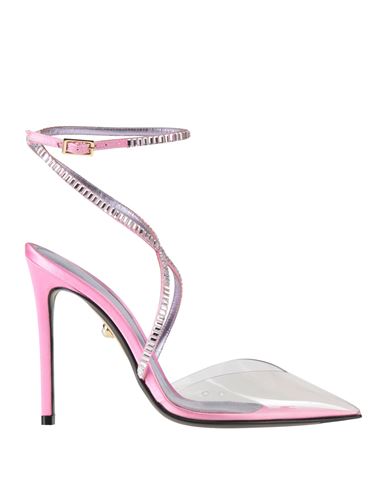 Alevì Milano Aleví Milano Woman Pumps Fuchsia Size 7.5 Textile Fibers, Pvc - Polyvinyl Chloride In Pink