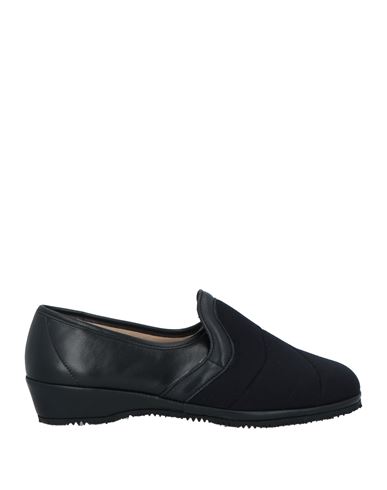 Neva Export Woman Loafers Black Size 11 Leather