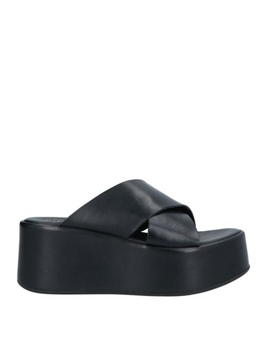 Atp Atelier Woman Sandals Black Size 11 Cowhide