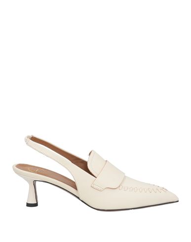 Atp Atelier Severino Pointed Toe Slingback Pump In White