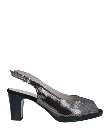 Cinzia Soft Woman Sandals Steel Grey Size 11 Textile Fibers