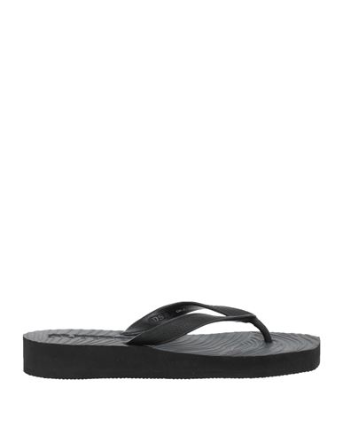 Shop Sleepers Woman Thong Sandal Black Size 7 Rubber