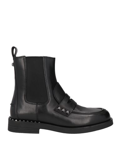 Ash Wings Studs Black Chelsea Boot In Black