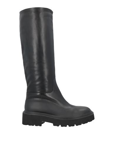 Pinko Woman Boot Black Size 8 Leather
