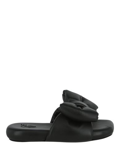 Off-white Nappa Extra Padded Slipper Woman Sandals Black Size 10 Calfskin