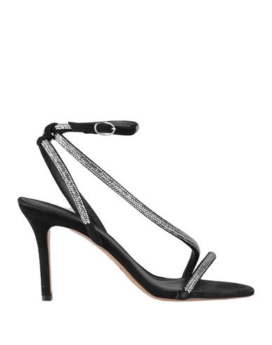 Shop Isabel Marant Woman Sandals Black Size 8 Leather