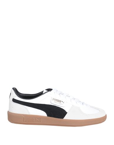 Puma Palermo Lth Man Sneakers White Size 9 Leather