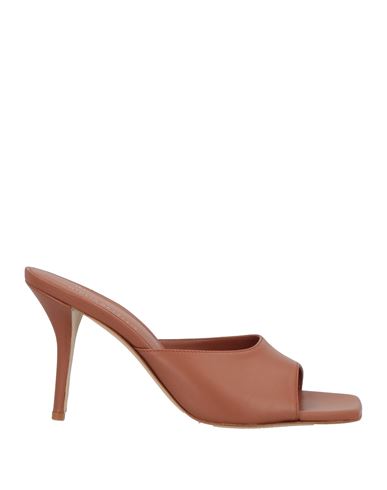 Ilio Smeraldo Woman Sandals Tan Size 11 Leather