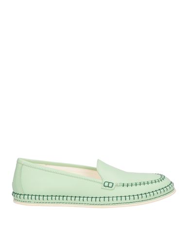 Shop Oa Non-fashion Woman Loafers Light Green Size 7 Leather