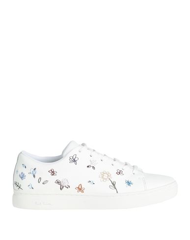Paul Smith Woman Sneakers White Size 8 Cow Leather