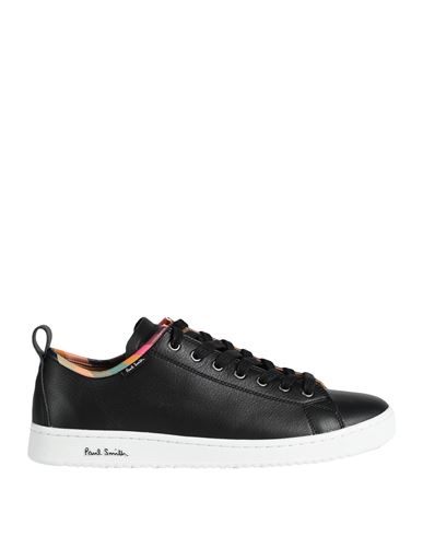 Paul Smith Woman Sneakers Black Size 8 Cow Leather