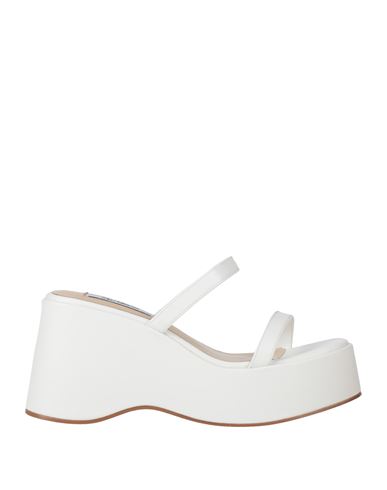Shop Lovetolove® Lovetolove Woman Sandals White Size 8 Leather
