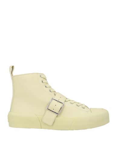 Jil Sander Woman Sneakers Lime Green Size 8 Leather