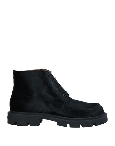 Maison Margiela Man Ankle Boots Black Size 9 Leather
