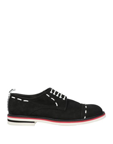 Attimonelli's Man Lace-up Shoes Black Size 7 Leather