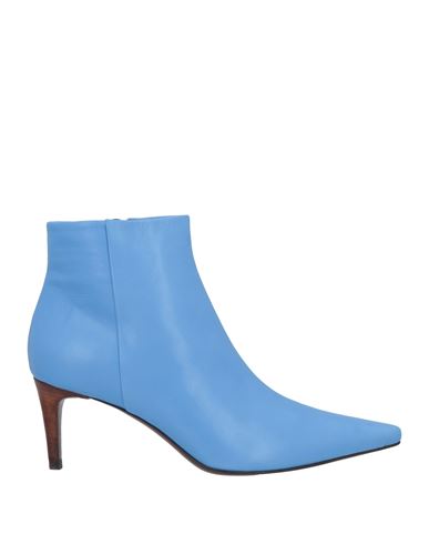 Hazy Woman Ankle Boots Pastel Blue Size 7.5 Leather