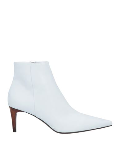 Hazy Woman Ankle Boots White Size 7.5 Leather