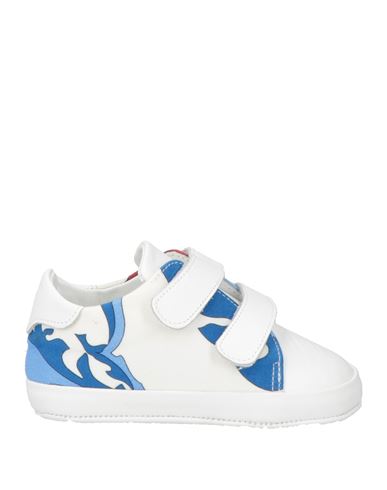 Pucci Newborn Girl Newborn Shoes White Size 3 Textile Fibers In White