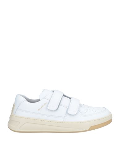 Shop Acne Studios Woman Sneakers White Size 8 Leather