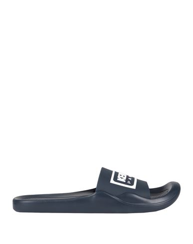 Shop Kenzo Man Sandals Navy Blue Size 8.5 Rubber