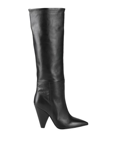 Shop La Magdaleine Woman Boot Black Size 7 Leather