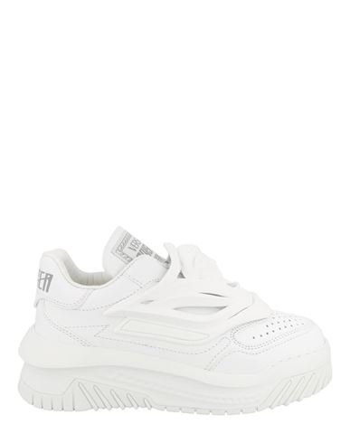 Versace Odissea Caged Rubber Medusa Sneakers Woman Sneakers White Size 11 Calfskin