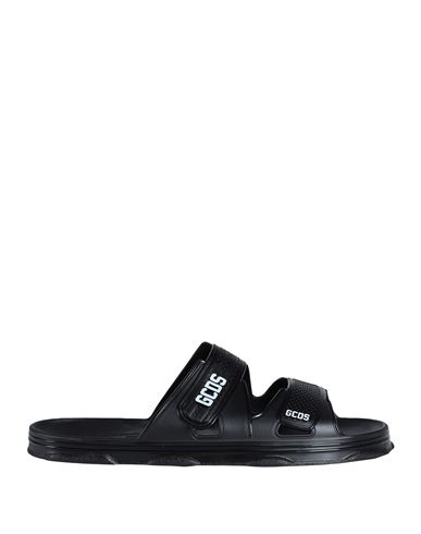 Shop Gcds Man Sandals Black Size 9 Rubber