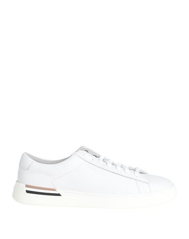 Shop Hugo Boss Boss Man Sneakers Off White Size 9 Leather