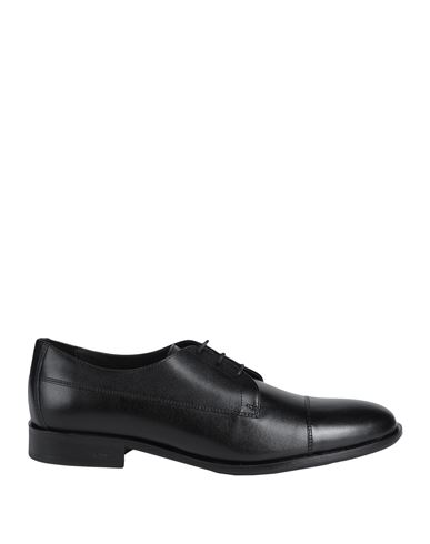 Shop Hugo Boss Boss Man Lace-up Shoes Black Size 9 Leather