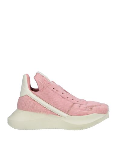 Rick Owens Woman Sneakers Pink Size 6 Leather