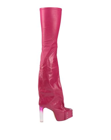 Rick Owens Woman Boot Fuchsia Size 8 Leather In Pink