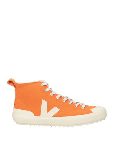 Veja Man Sneakers Orange Size 12 Textile Fibers