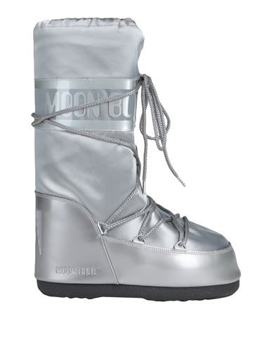 Moon Boot Woman Boot Grey Size 8-9.5 Textile Fibers