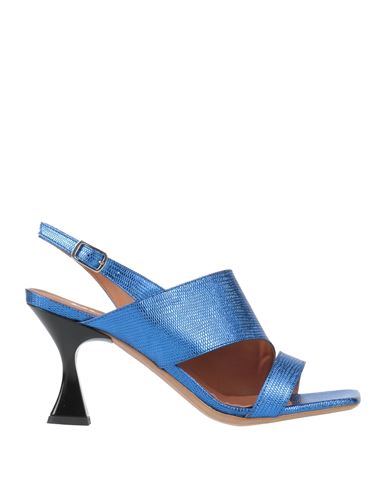 Shop Doop Woman Sandals Bright Blue Size 8 Textile Fibers