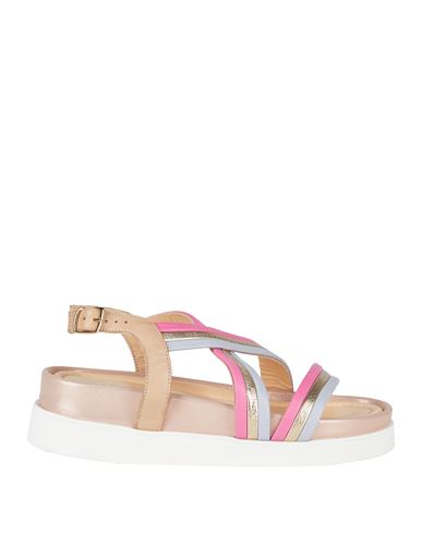 Shop Apepazza Woman Sandals Light Pink Size 6 Leather
