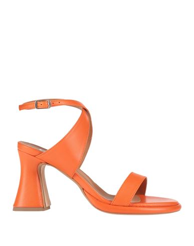 Shop Doop Woman Sandals Orange Size 8 Leather