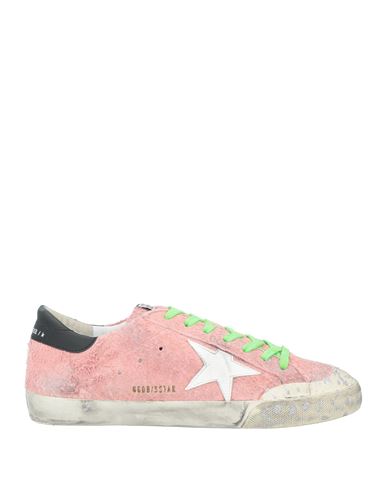 Golden Goose Man Sneakers Pink Size 10 Leather