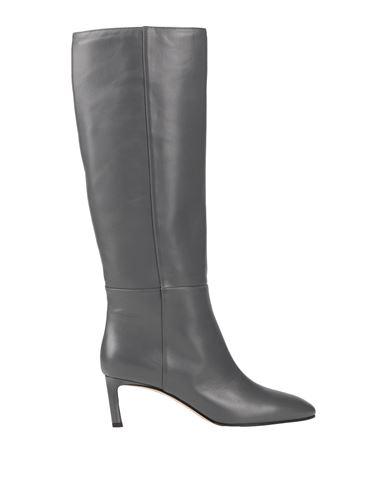 Sergio Rossi Woman Boot Grey Size 8 Leather
